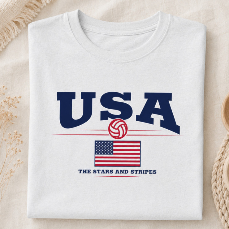 T-shirt USA football