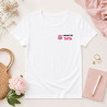T-shirt Tata  - Blanc - Livraison rapide - T-shirts Femme
