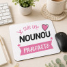 Tapis de souris nounou - Idée cadeau Nourrice - Tapis de souris
