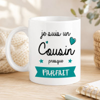 Mug Cousin - cadeau original anniversaire cousin