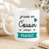 Mug Cousin - cadeau original pour son cousin - Mug Homme