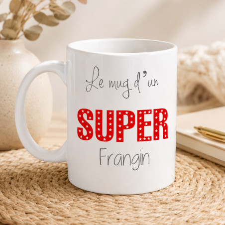       Mug Super Frère - cadeau anniversaire frère original
    