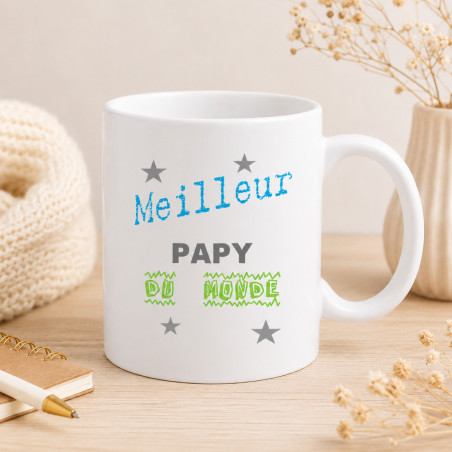       Mug Meilleur Papy - cadeau original fête des grands-pères
    