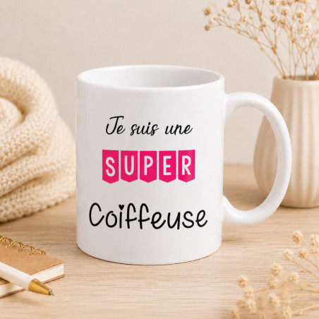       Mug Coiffeuse - Cadeau anniversaire coiffeuse
    