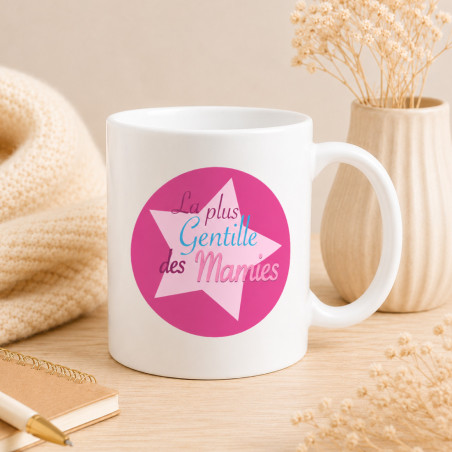       Mug Super Mamie - Cadeau humour anniversaire
    