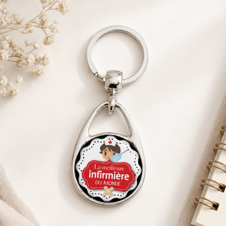       Porte clés pour infirmière
    