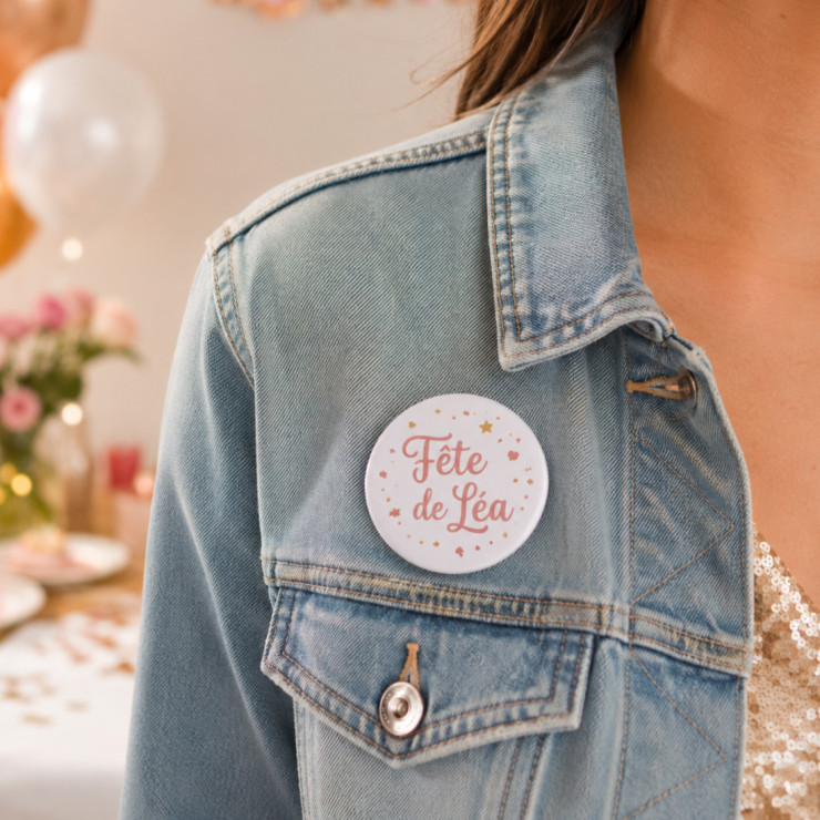                     Badge sur mesure pour tous vos événements
                  