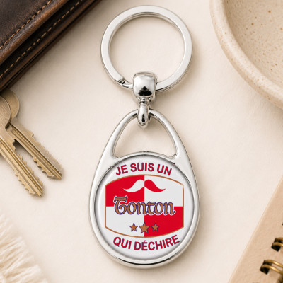 Porte clés Tonton qui déchire au meilleur prix!