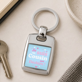 Porte clefs cousin qui déchire
