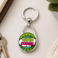 Porte clés super cousin comics