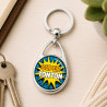 Porte clé super tonton - Comics - Idée cadeau originale - Porte-clés homme