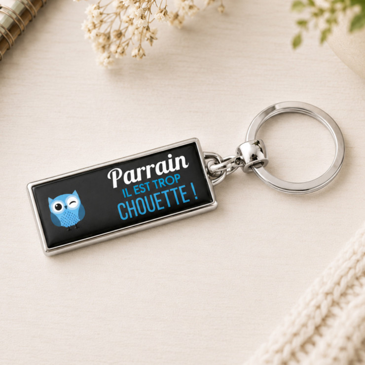                     Porte clef parrain
                  