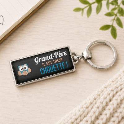 Idée cadeau pour grand père, ce porte clés est un parfait