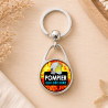 Porte clés Pompier qui déchire - Idée cadeau sainte barbe - Porte-clés homme