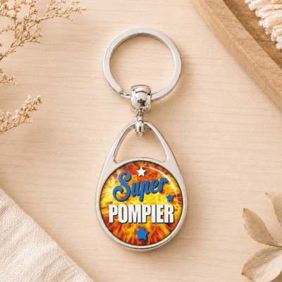 Porte clés Pompier - Cadeau pratique!