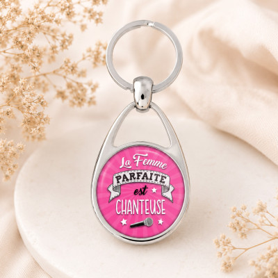 Porte clés Chanteuse meilleur prix! Offrez un cadeau utile