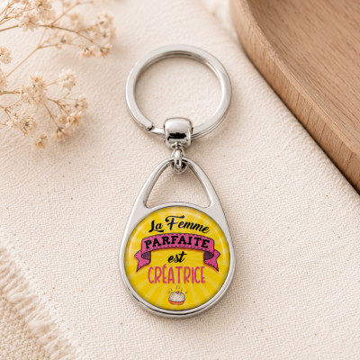 Porte clés Créatrice meilleur prix! Offrez un cadeau utile