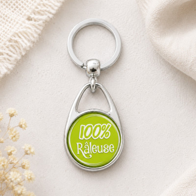 Porte clés Râleuse - Idée cadeau à offrir