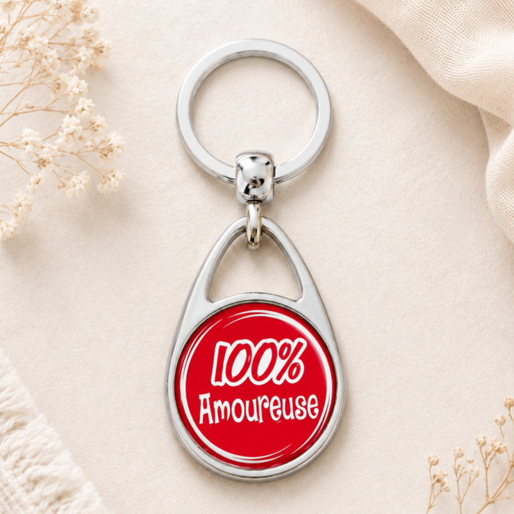                     Porte clés amoureuse
                  
