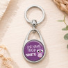 Porte clés "Une mamie trop chouette" l'idée cadeau parfaite - Porte-clés Femme