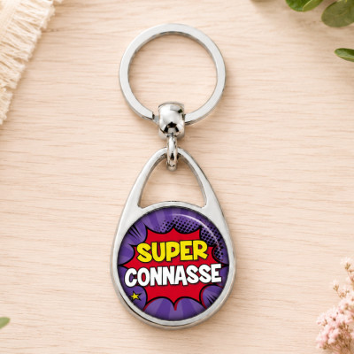 Porte clés Super connasse - Idée cadeau à offrir