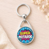 Porte clés Super motarde - Idée cadeau à offrir - Porte-clés Femme
