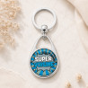 Porte clés pour offrir à une super voisine. Idée cadeau comics - Porte-clés Femme