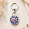Porte clés pour offrir à une super marraine. Idée cadeau comics - Porte-clés Femme
