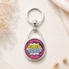 Porte clés pour offrir à une super maman. Idée cadeau comics - Porte-clés Femme