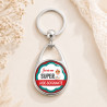 Le plus beau petit cadeau pour aide soignante, Pote clés en métal - Porte-clés Femme