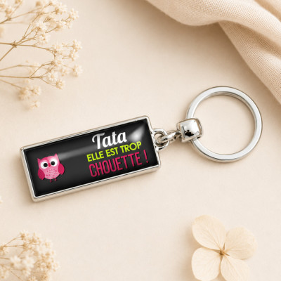 Porte clefs Tata - Idée cadeau fabriqué en France