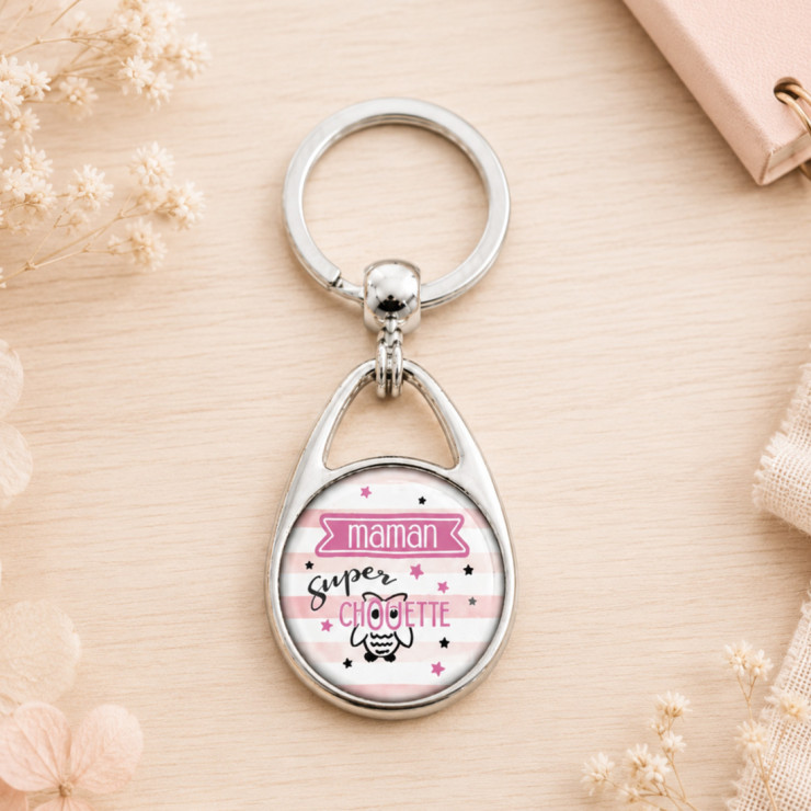       Porte clés maman super chouette
    