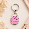 Porte clefs Esthéticienne qui déchire! - Métal - Recto & verso - Porte-clés Femme
