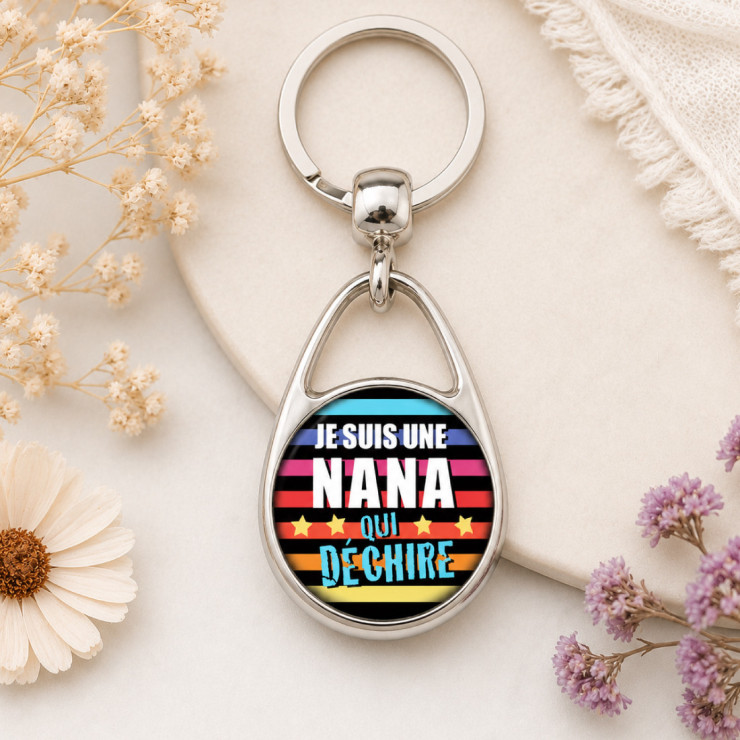       Porte clés pour une nana qui déchire
    