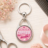 Porte clé "Je suis une coiffeuse qui décoiffe !" cadeau à offrir - Porte-clés Femme