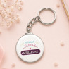 Porte clés "Maman tu es la meilleure" un cadeau parfait! - Porte-clés Femme