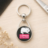 Porte clé "Coiffeuse qui décoiffe" un beau petit cadeau à offrir - Porte-clés Femme