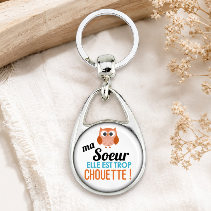                     Porte clés Soeur
                  