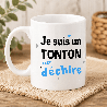 Mug Tonton qui déchire - cadeau humour tonton - Mug Homme