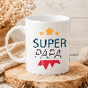 Mug Super Papa céramique - cadeau utile papa - Mug Homme
