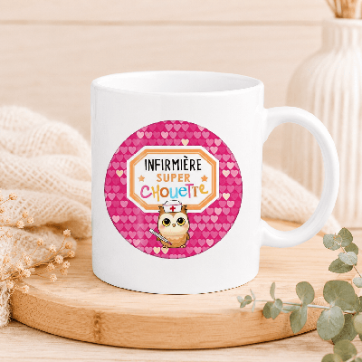 Mug pour Infirmière - Cadeau retraite