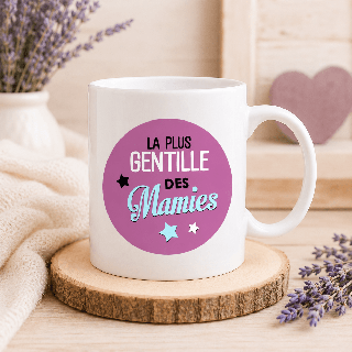 Mug Mamie - Cadeau anniversaire grand-mère