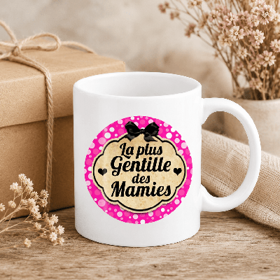 Tasse Mamie - Cadeau fête des mamies pas cher