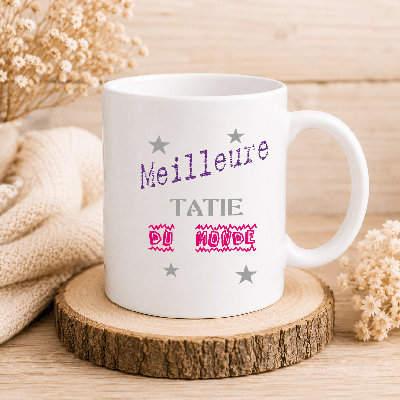 Mug Tatie - Cadeau anniversaire tatie