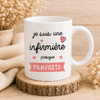 Mug infirmière presque parfaite
