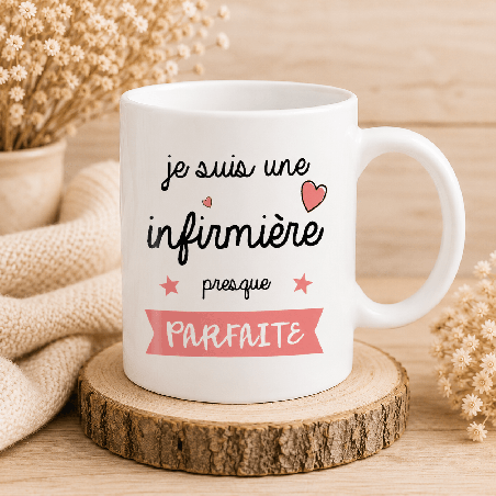       Mug infirmière presque parfaite
    
