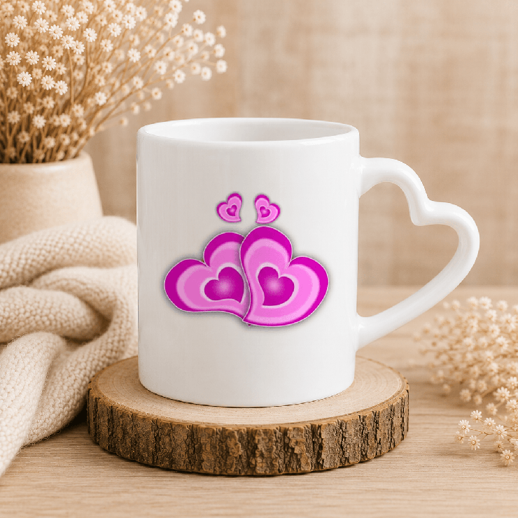                     Mug " Coeur"
                  