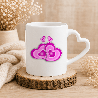 Mug " Coeur" pour offrir à la saint valentin - Mug Mixte