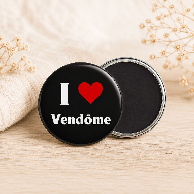                     Magnet "I love Vendôme"
                  