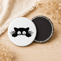 Magnet CHAT noir